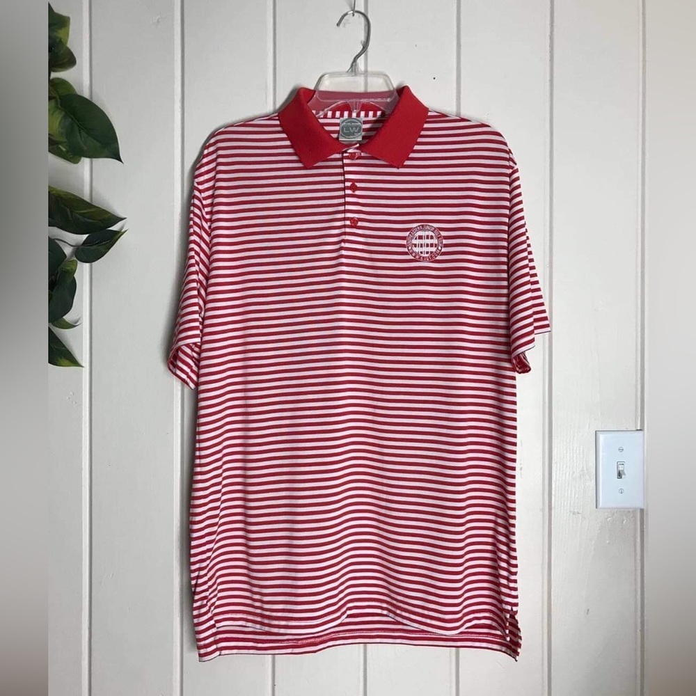 Red Whit Stripe Levelwear Southeastern Junior Golf Tour Polo Shirt
Medium Unisex - Picture 7 of 16